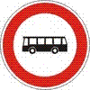 Zákaz vjazdu autobusov