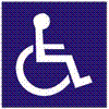 Označenie vozidla prepravujúceho ťažko zdravotne alebo ťažko pohybovo postihnutú osobu odkázanú